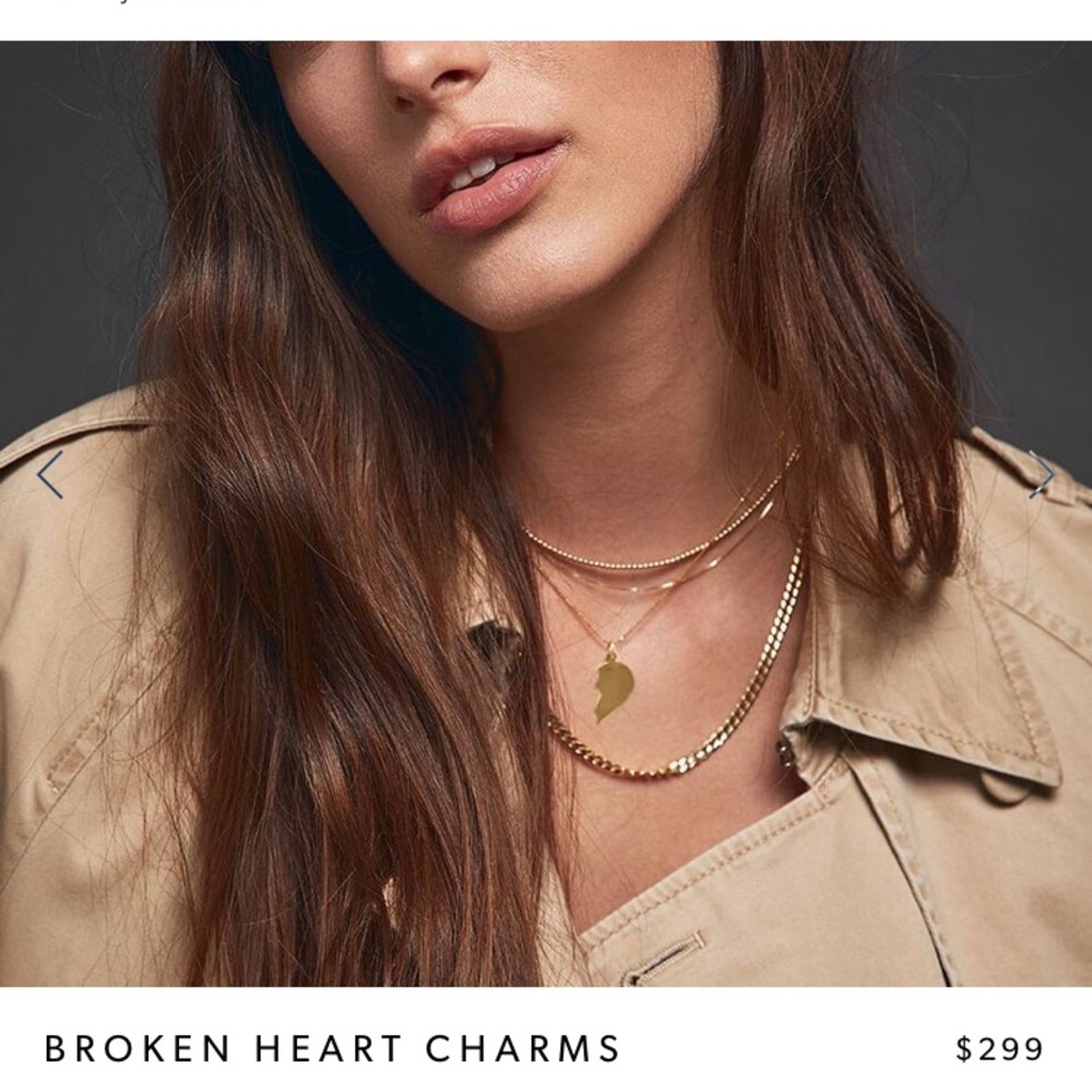Anine Bing Broken Heart Charm - Picture 2 of 2